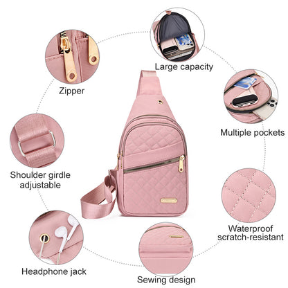 "Travel Buddy" Stylish Crossbody Bag