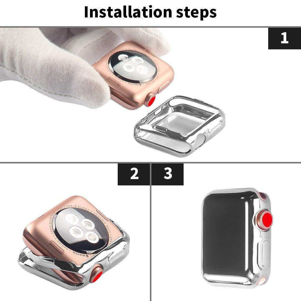 Apple Watch Milanese Band With Protective Case