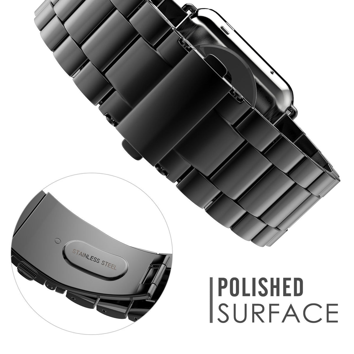 Luxury Stainless Steel Stylish Band For Apple Watch