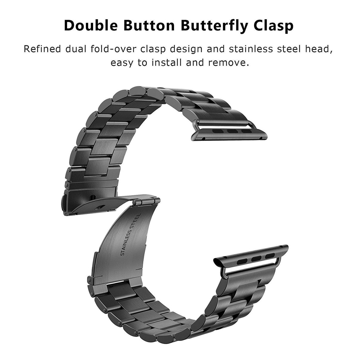 Luxury Stainless Steel Stylish Band For Apple Watch