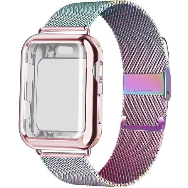 Apple Watch Milanese Band With Protective Case